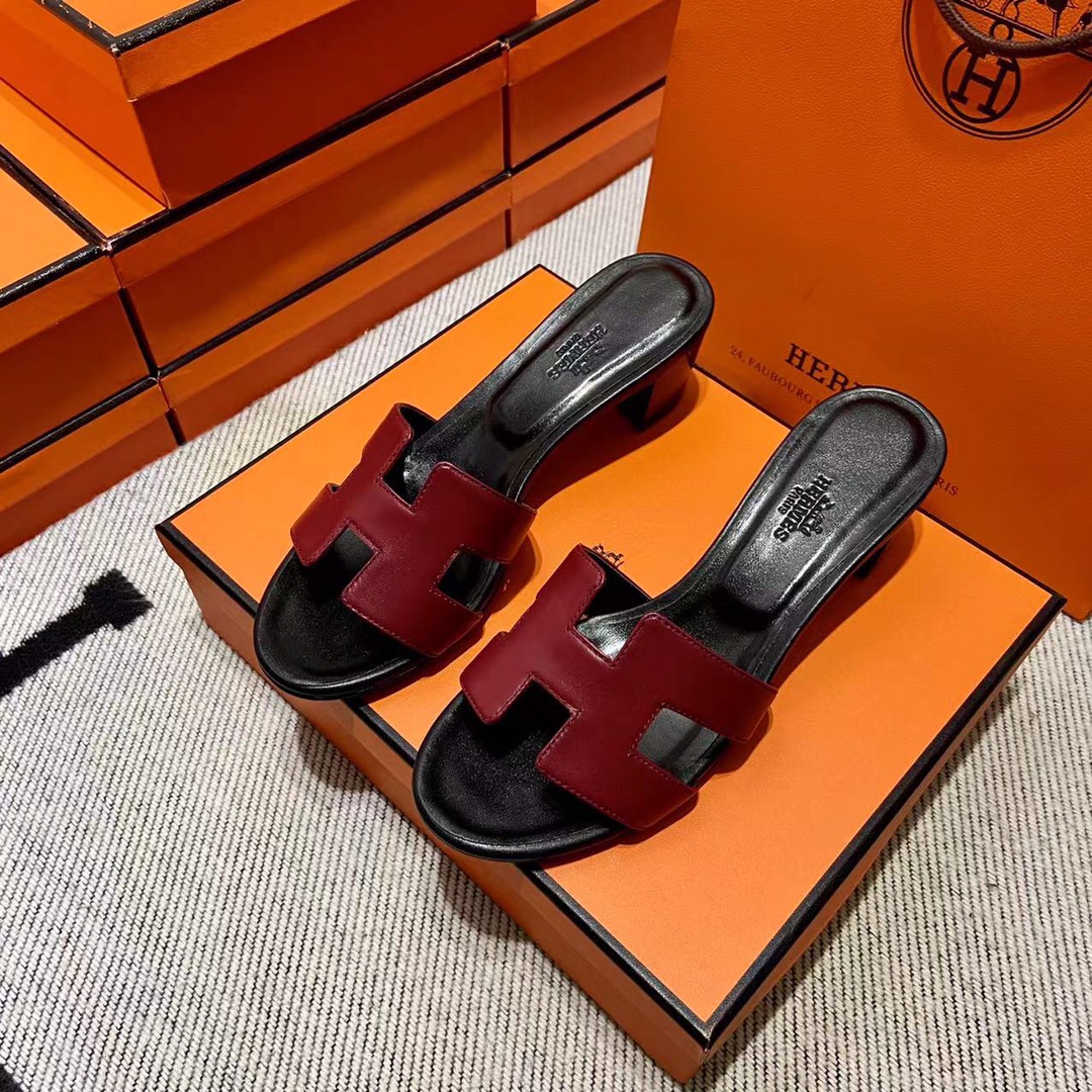 에르메스 올수공 오아시스 슬리퍼 샌들 스위프트 23